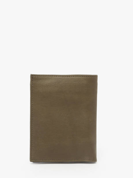 Portefeuille Oil Leder Etrier Groen oil EOIL140 ander zicht 3
